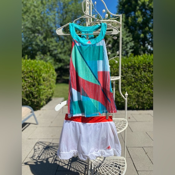 ADIDAS tennis 🎾 SET includes tank size XS and matching skort size small - Picture 14 of 16